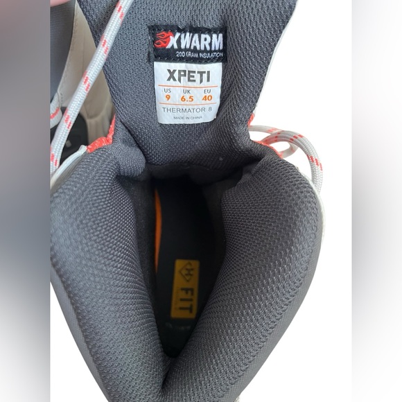 Xpeti Hiking Winter Boots X Warm 200 Gram Insulation Thermator-8 Womens size 9 - Picture 5 of 10